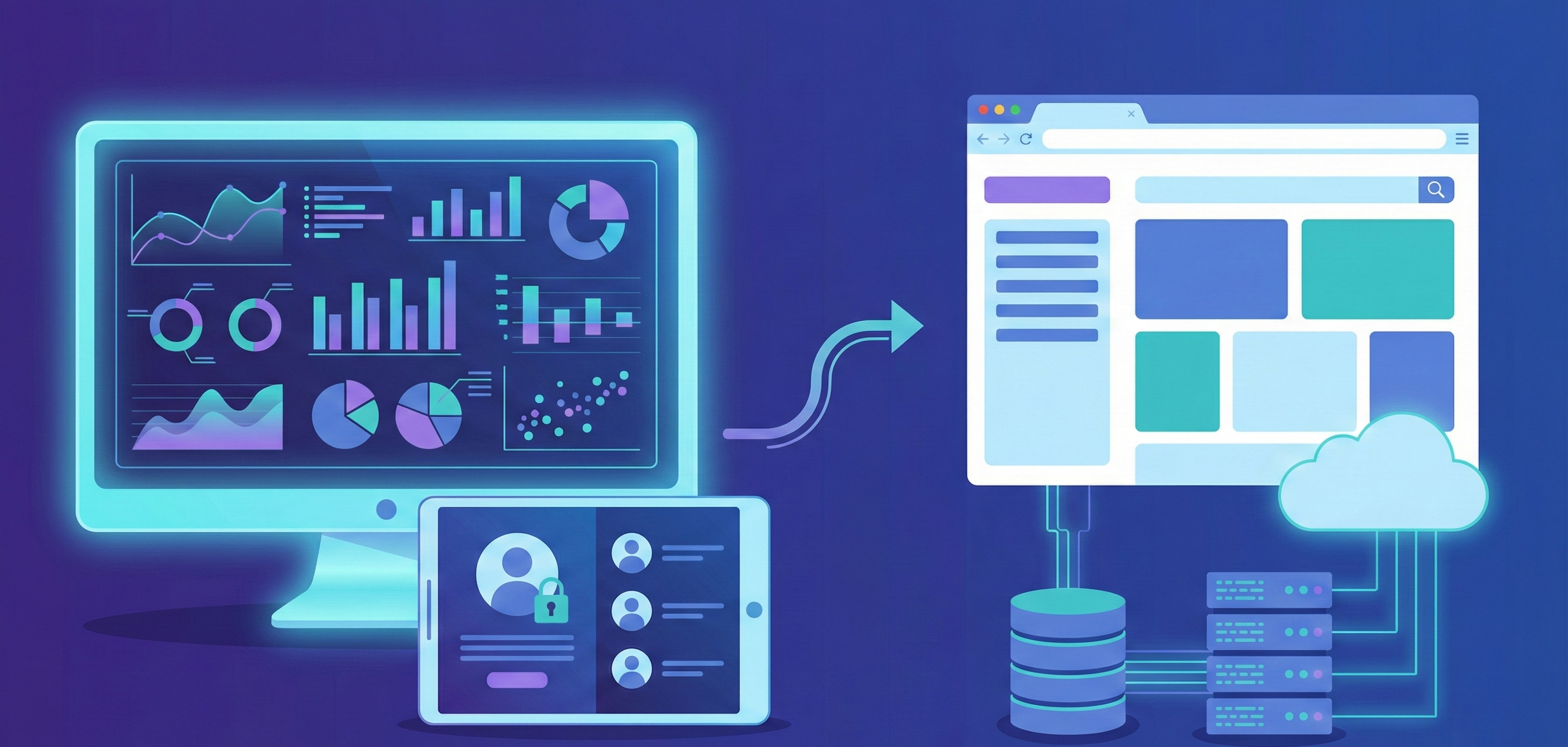 Dashboard & Webapp Graphic